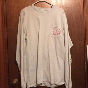 Light blue ivory Ella shirt